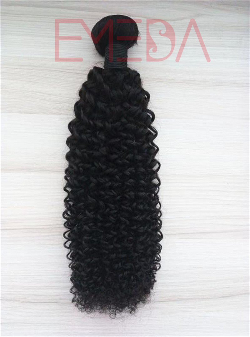 Hot Sale Deep  Curl Virgin Human Hair  Cuticle Aligned hair bundles hair weft YL251